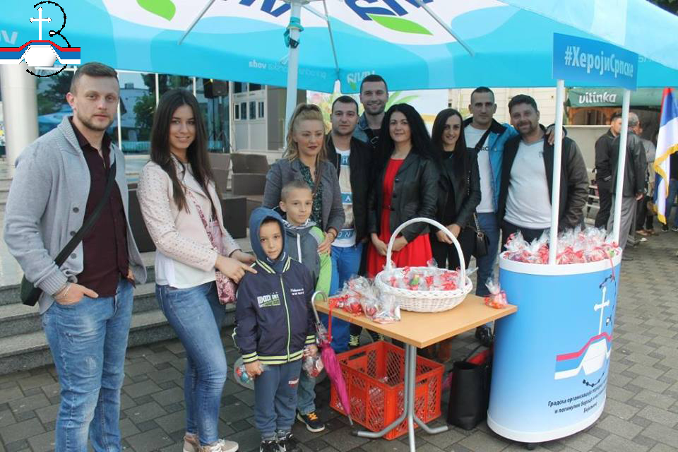 Одбор дјеце погинулих бораца: Васкршњи поклони грађанима Бијељине
